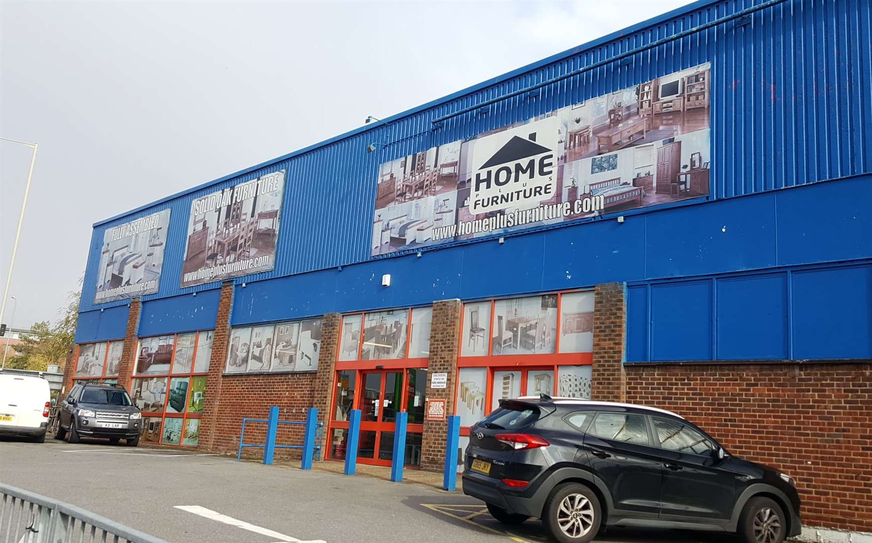 The HomePlus store will be demolished to make way for the scheme. Picture: Blur Studio Ltd