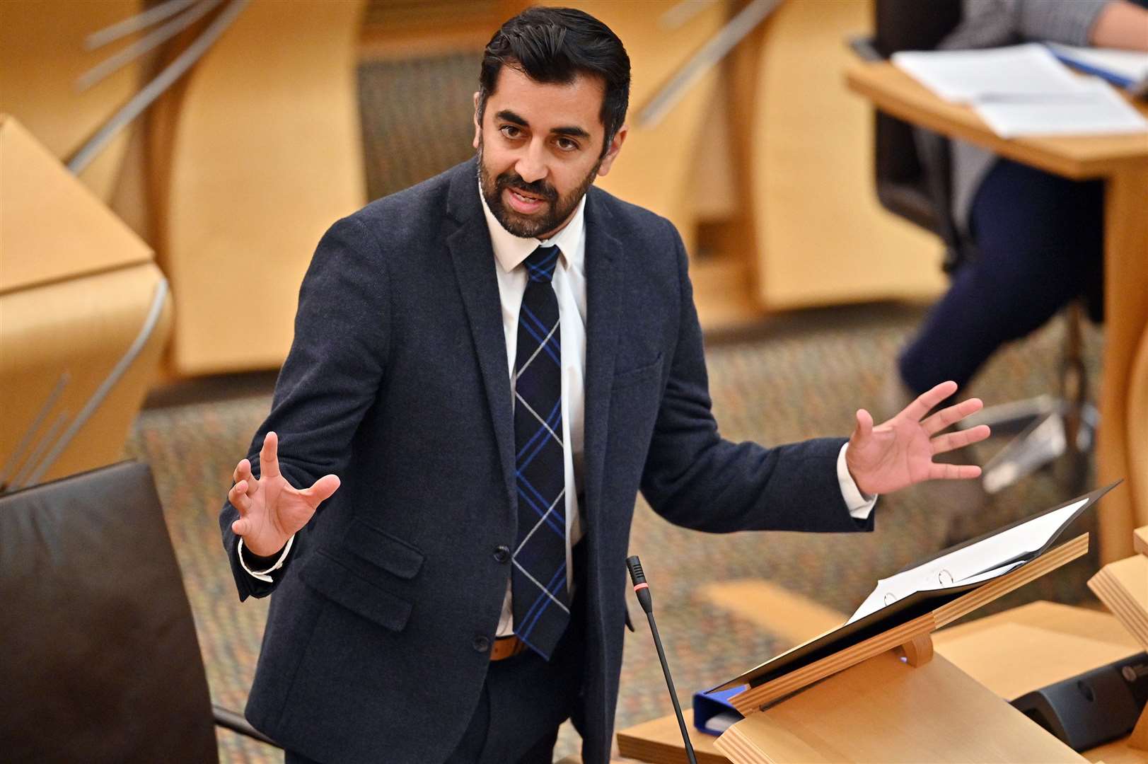 Humza Yousaf has said the situation is precarious (Jeff J Mitchell/PA)