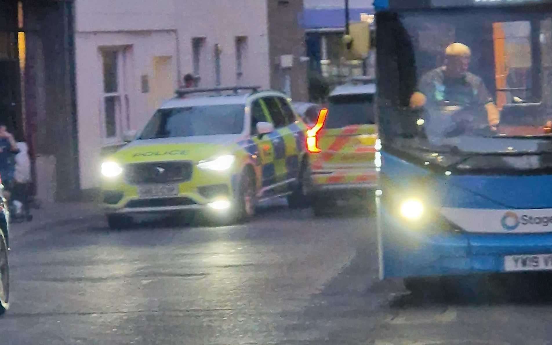 Patrols and Firearms Officers attended King Street in Ramsgate last night after reports of an incident