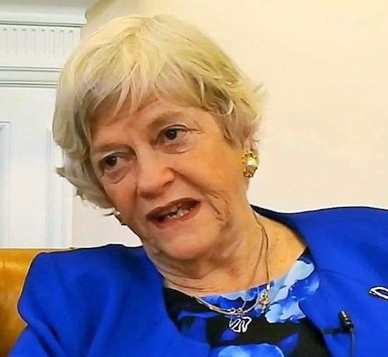 Ann Widdecombe will be talking to audiences in Kent (9819272)