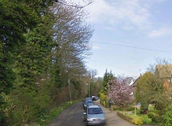 Conyngham Lane in Bridge, near where the excavation pit collapsed. Picture: Google Street View
