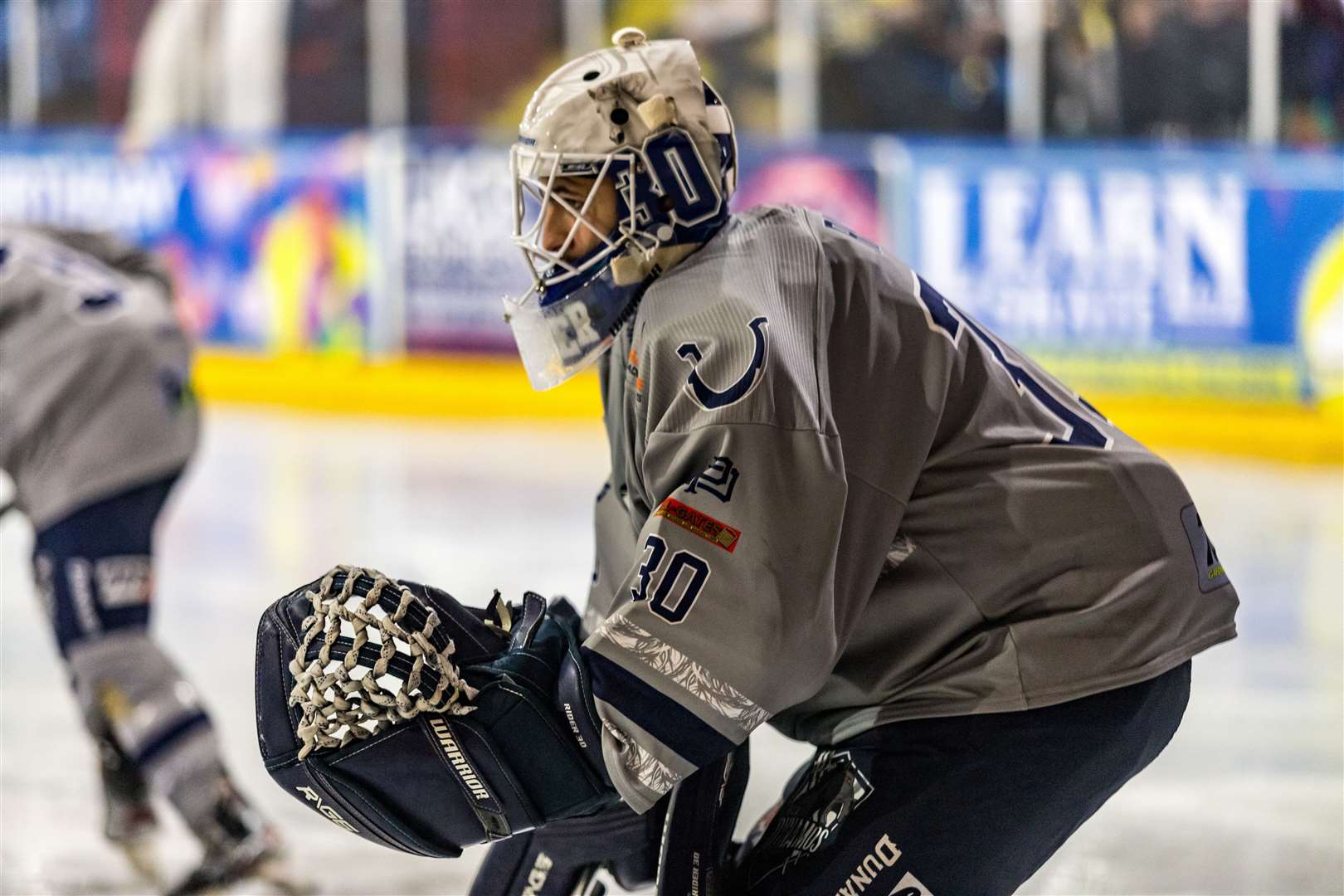 Owen Rider kept a shutout against the Streatham Redhawks on Sunday Picture: David Trevallion