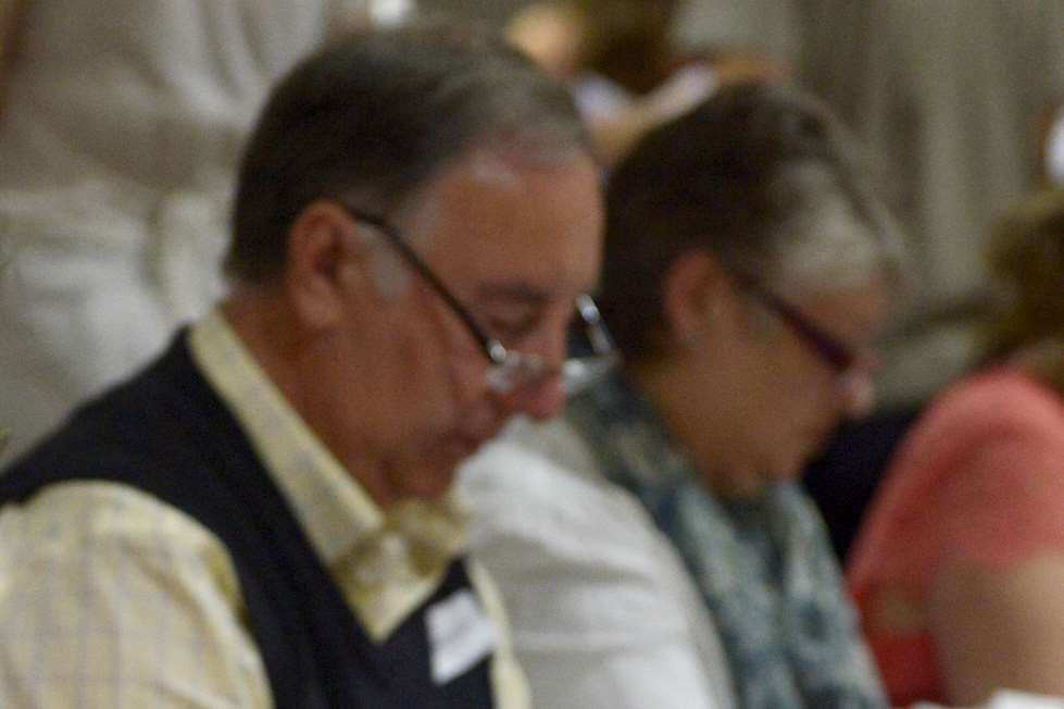 Counting at the Westgate Hall, Canterbury. Picture: Barry Goodwin FM4396616