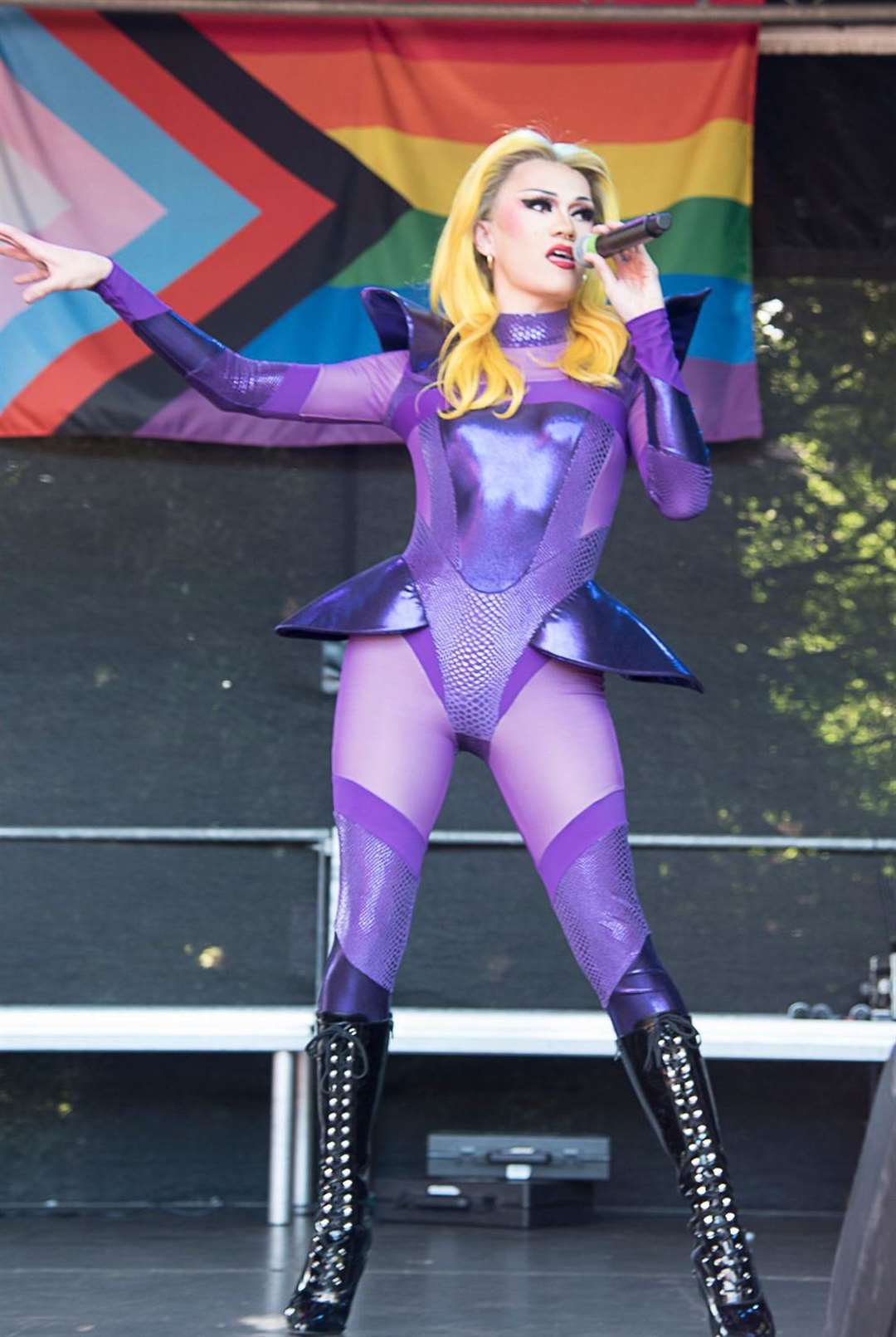 Performers at Dartford Pride