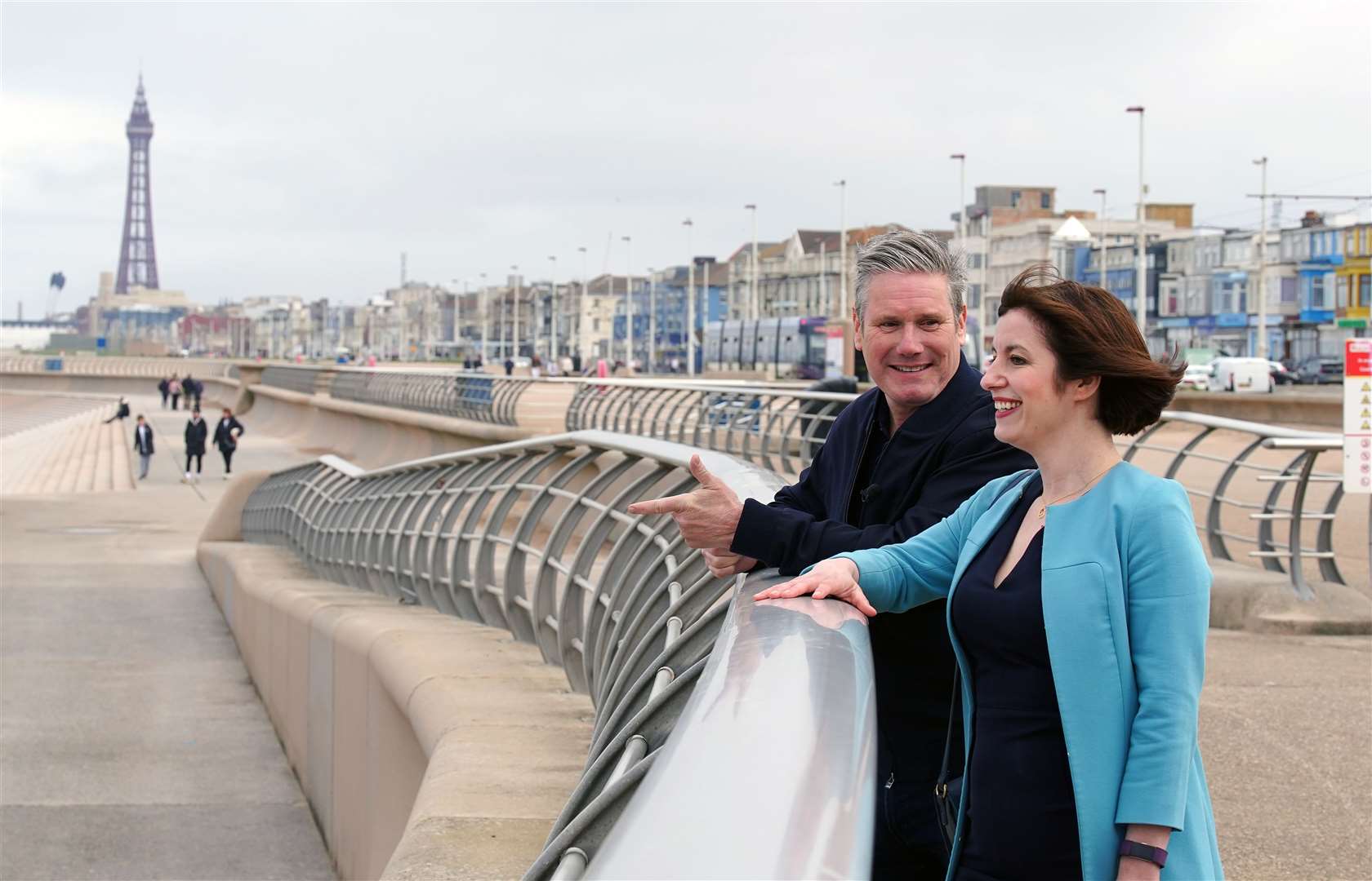 Sir Keir Starmer and Bridget Phillipson aim to revitalise the training sector (Peter Byrne/PA)