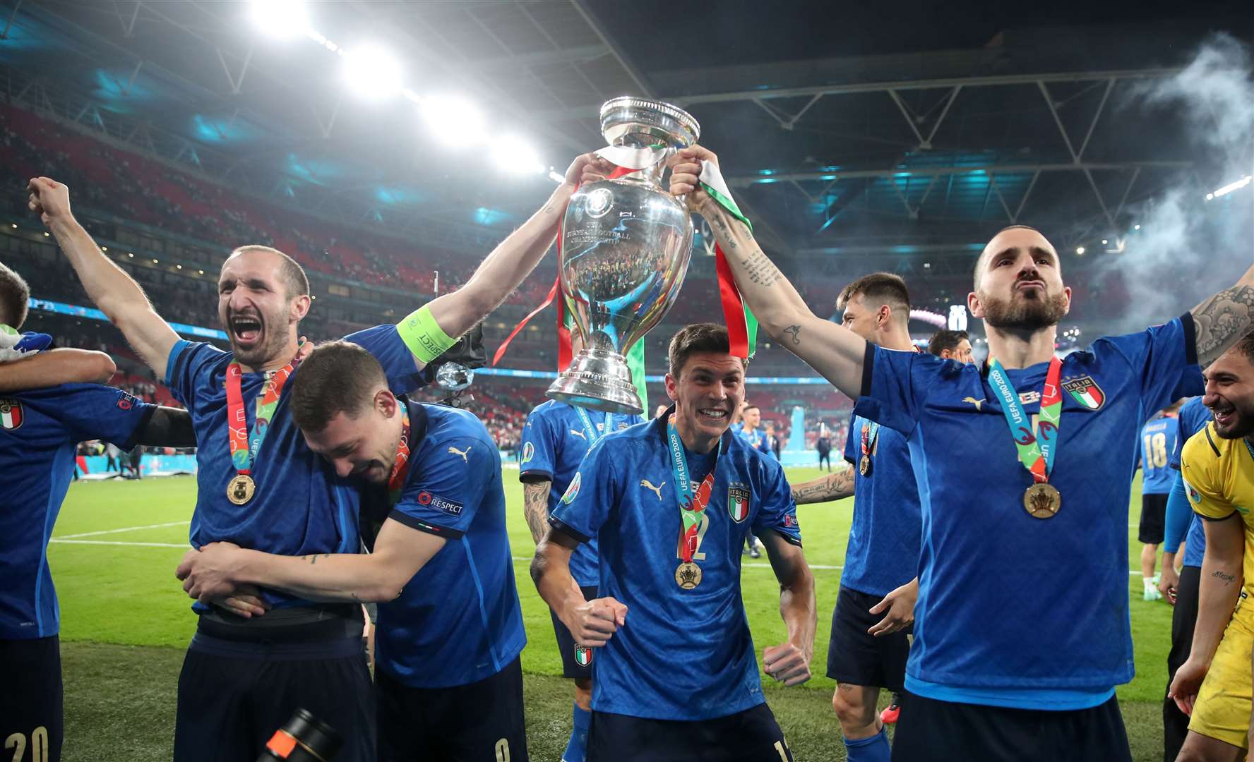 Italy defeated England in the final (Nick Potts/PA)