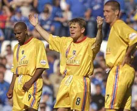 FRUSTRATION: Where did it all go wrong? Hessenthaler during the game at Cardiff. Picture: GRANT FALVEY