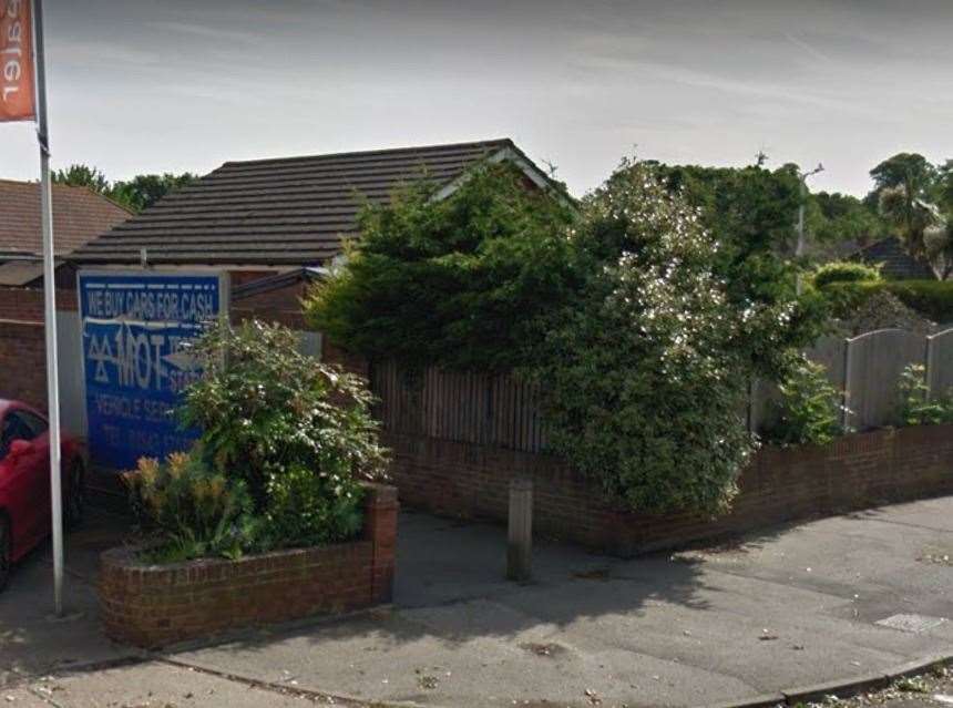 The incident happened in an alley between Rydal Avenue and Canterbury Road East in Ramsgate. Picture: Google Street View