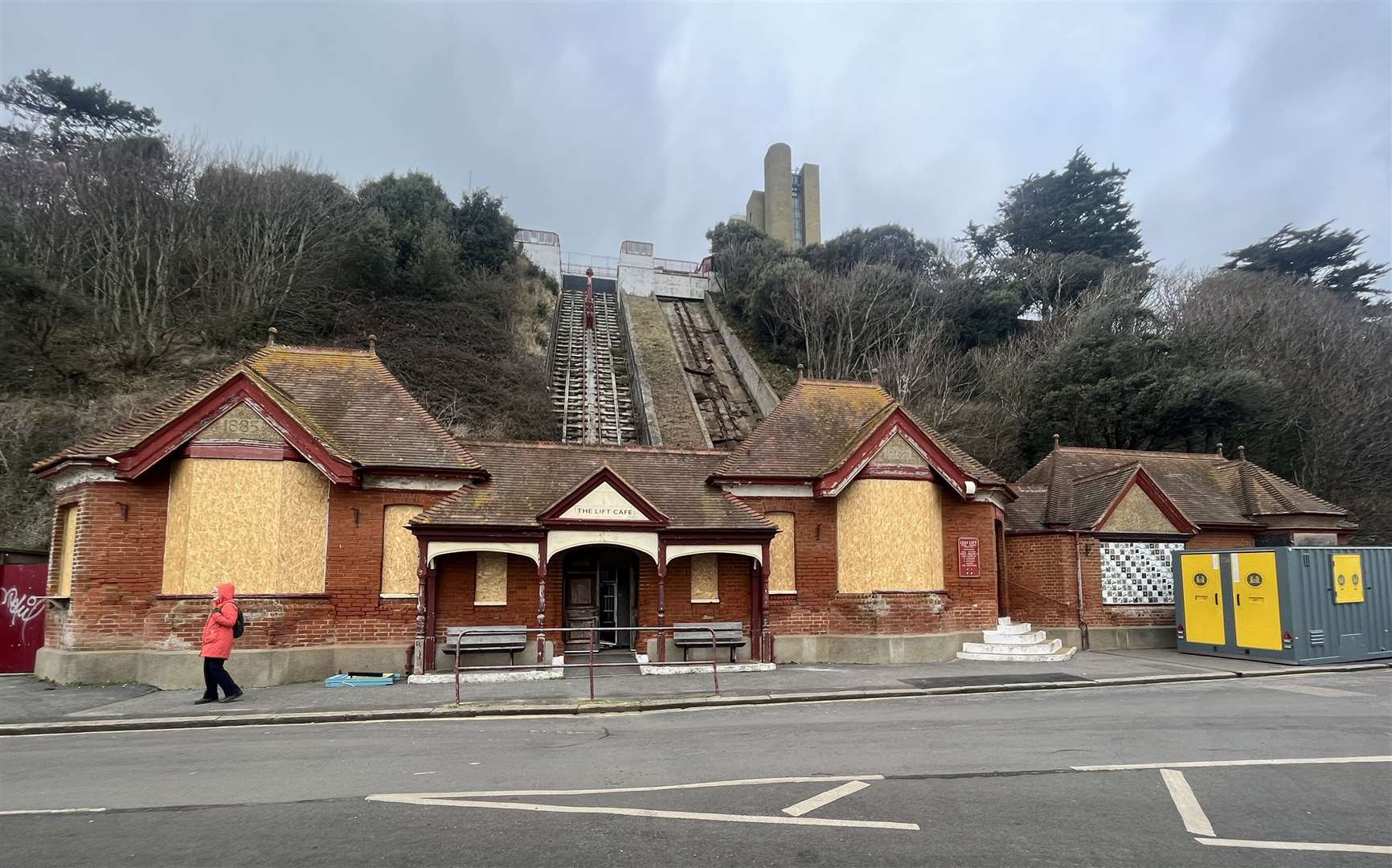 The Leas Lift in Folkestone has been closed since 2017