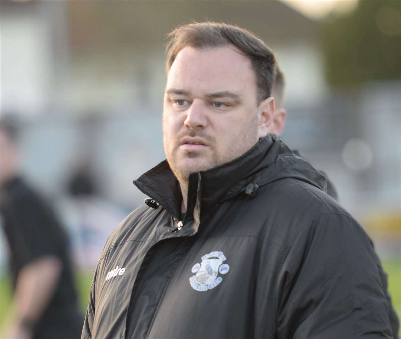 Herne Bay manager Ben Smith. Picture: Chris Davey