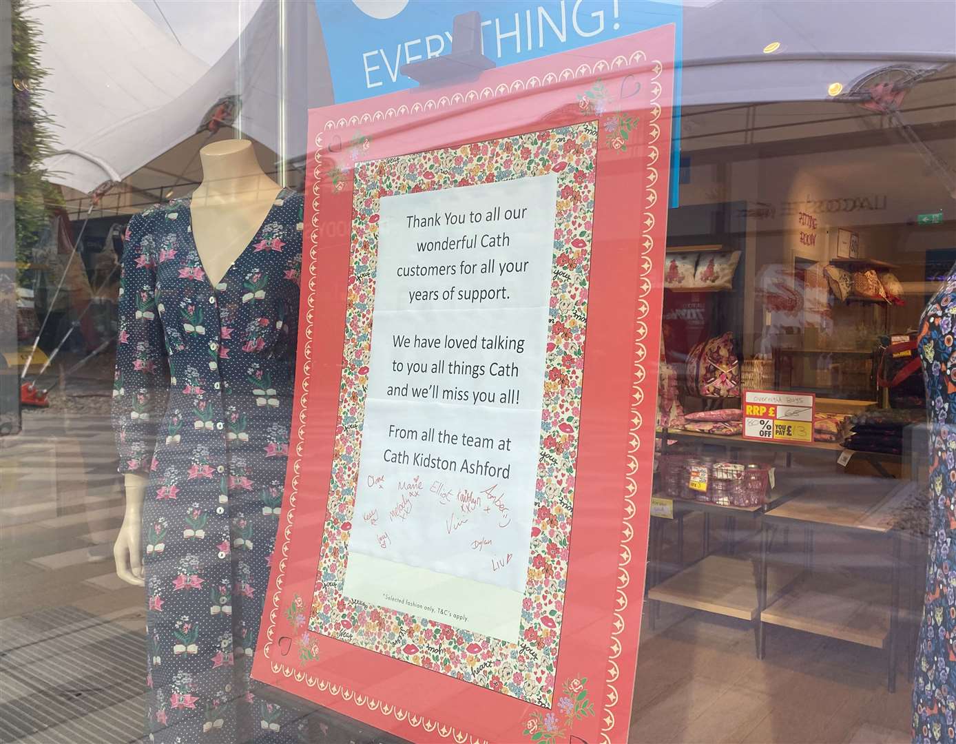 Cath Kidston set to shut at Ashford Designer Outlet