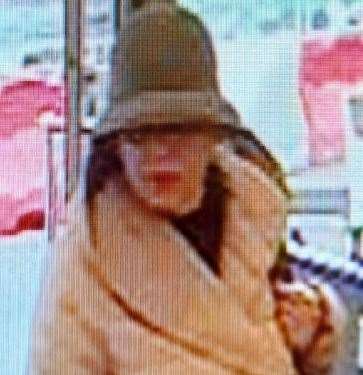 Funds were withdrawn from the victim's bank account after the theft in Burgate, Canterbury. Picture: Kent Police