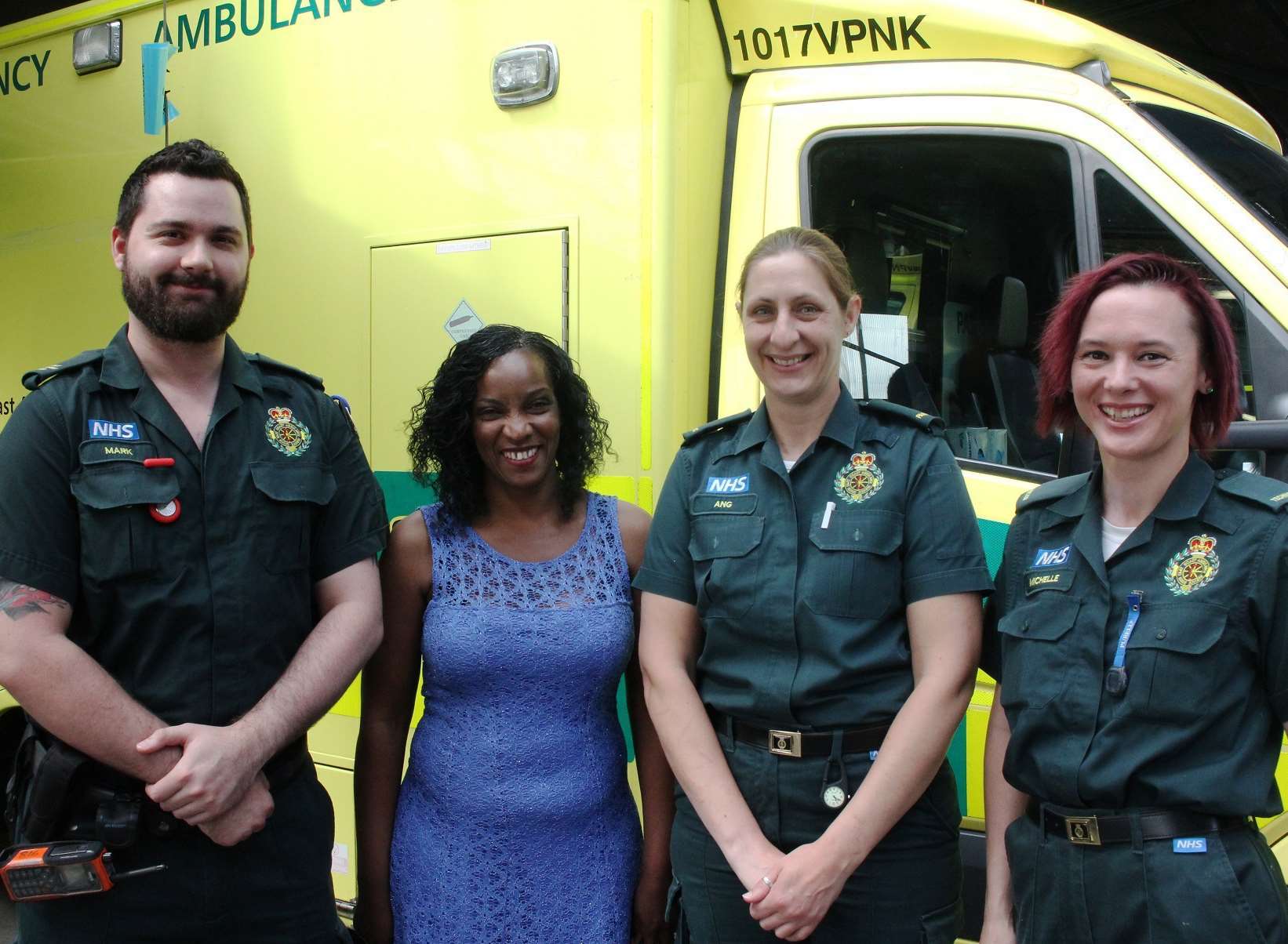 Mark Wood, Jacqui Mbulo, Angela Cavalier and Michelle Dziedzic