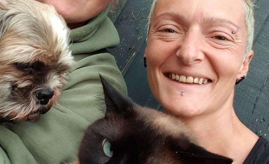 Natasha McPhee of Animals Lost and Found in Kent