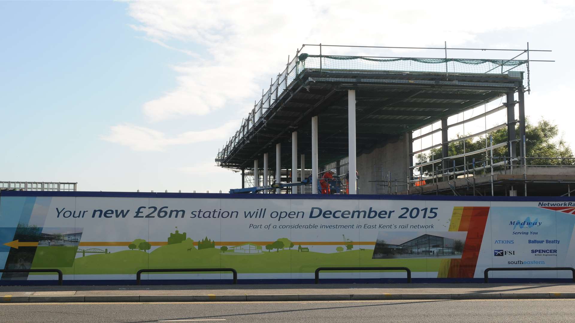 New Train station, Corporation Street, Rochester.