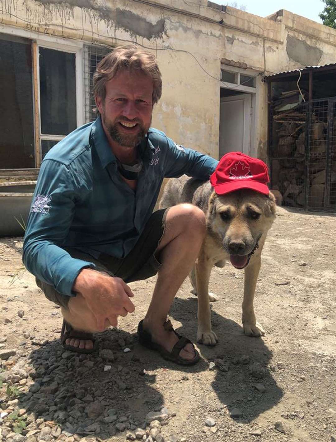 Pen Farthing is attempting to evacuate his animal charity from Kabul (Nowzad/PA)