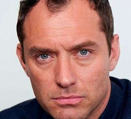 Jude Law. He's been filming The Third Day on the Isle of Sheppey (14467818)