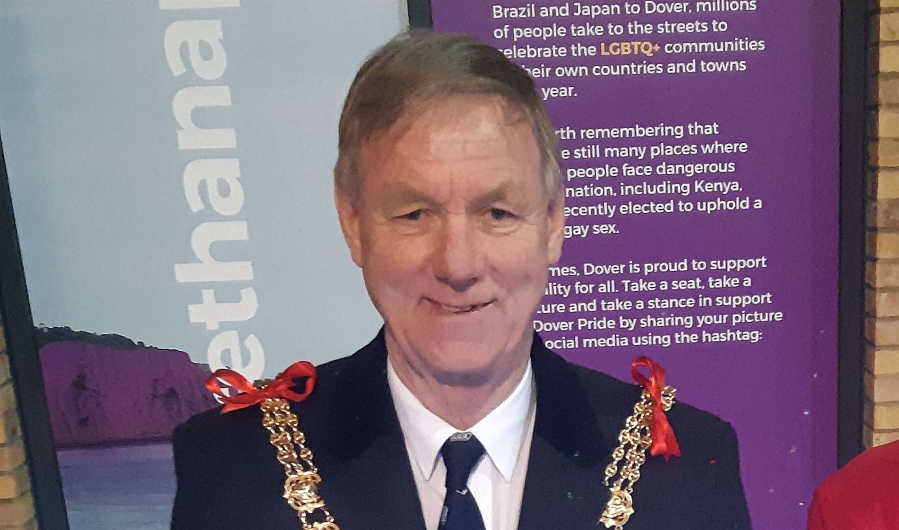 Dover mayor Gordon Cowan