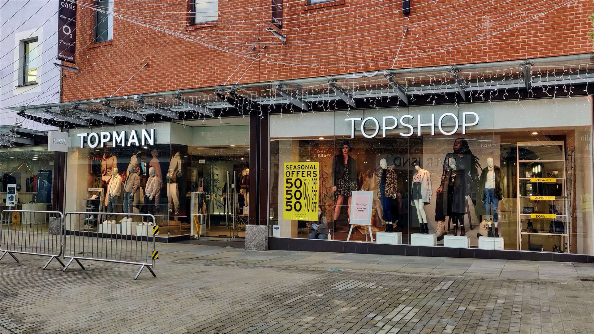 Topshop and Topman were victims of the collapse of the Arcadia Group