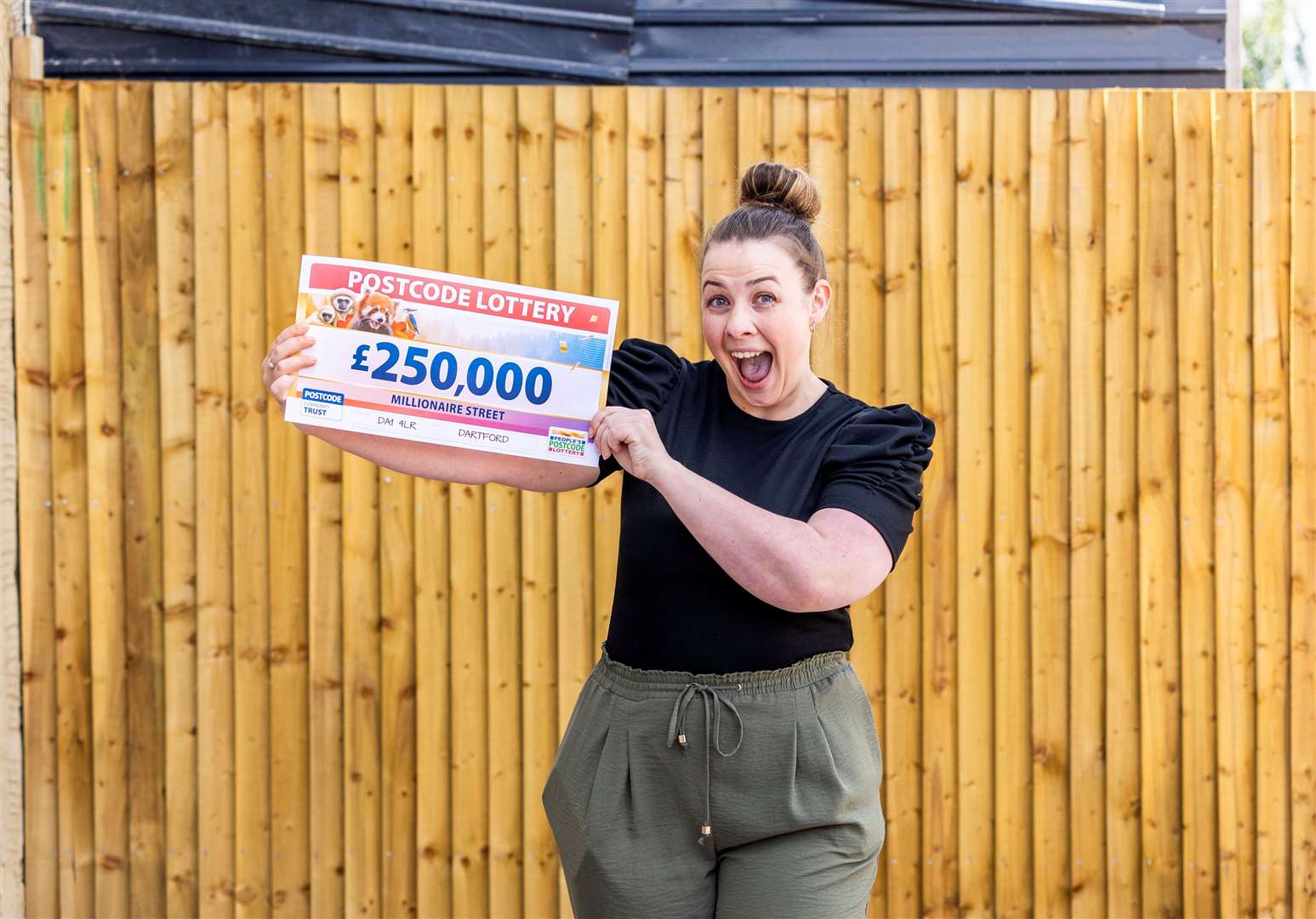 Nursery teacher Emma Reed scooped part of the jackpot. Picture: People's Postcode Lottery