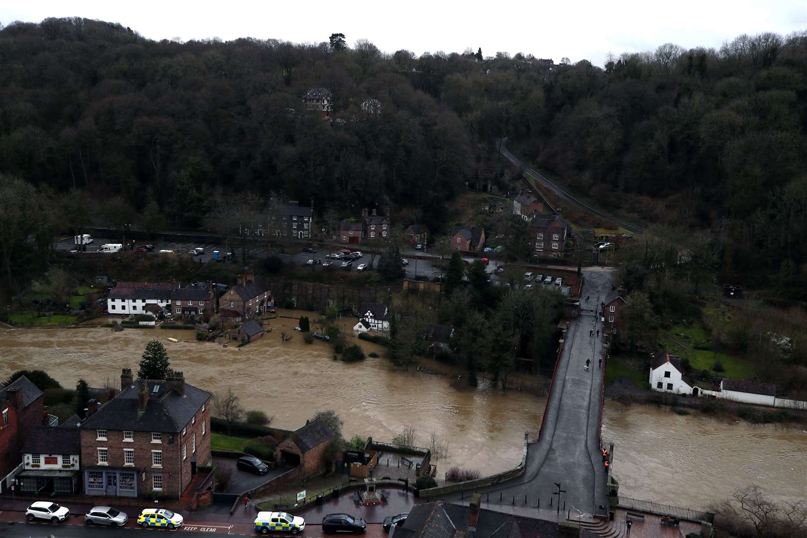 A general view of Ironbridge, Shropshire (Nick Potts/PA)