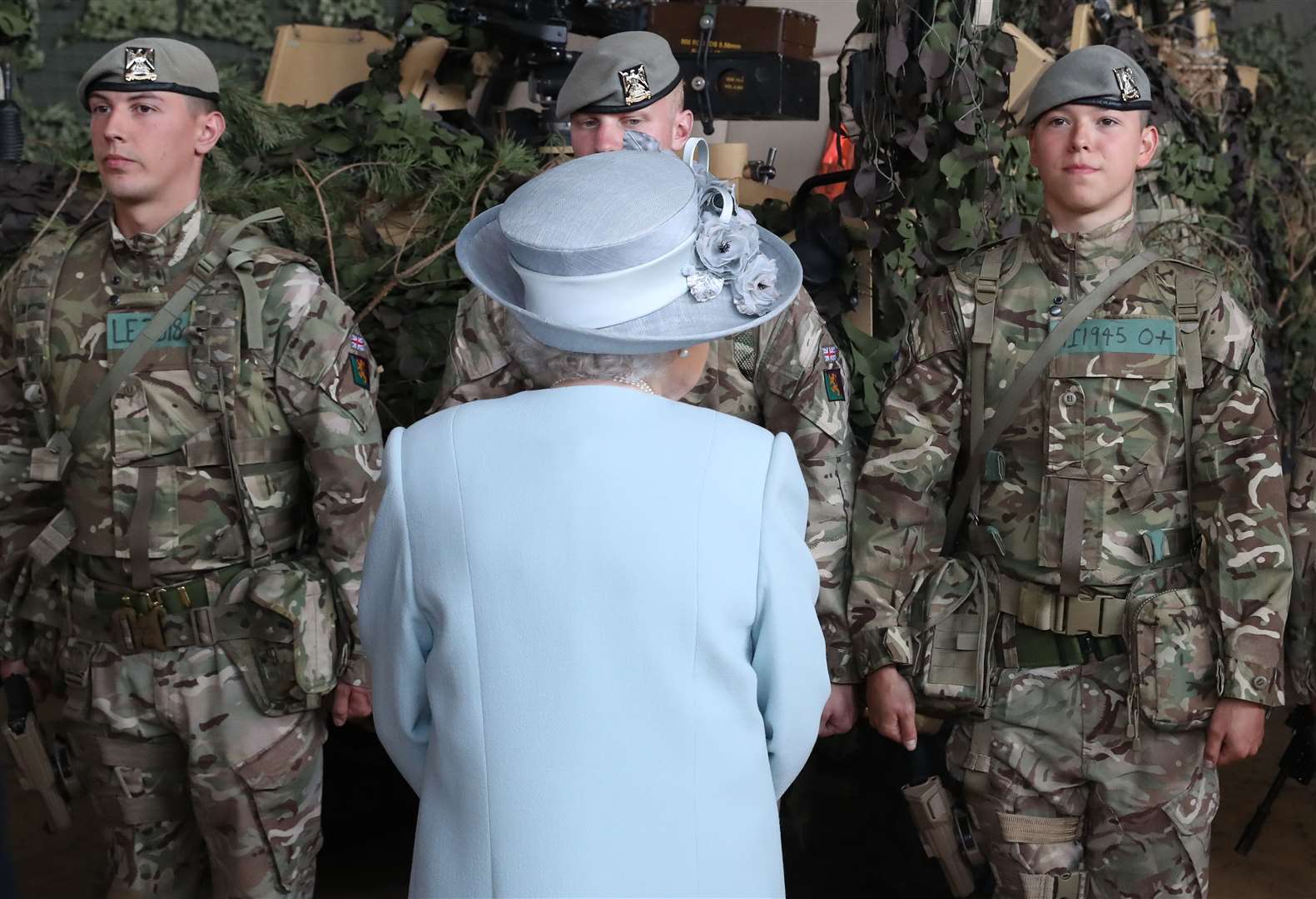 The Queen is Head of the Armed Forces (Andrew Milligan/PA)