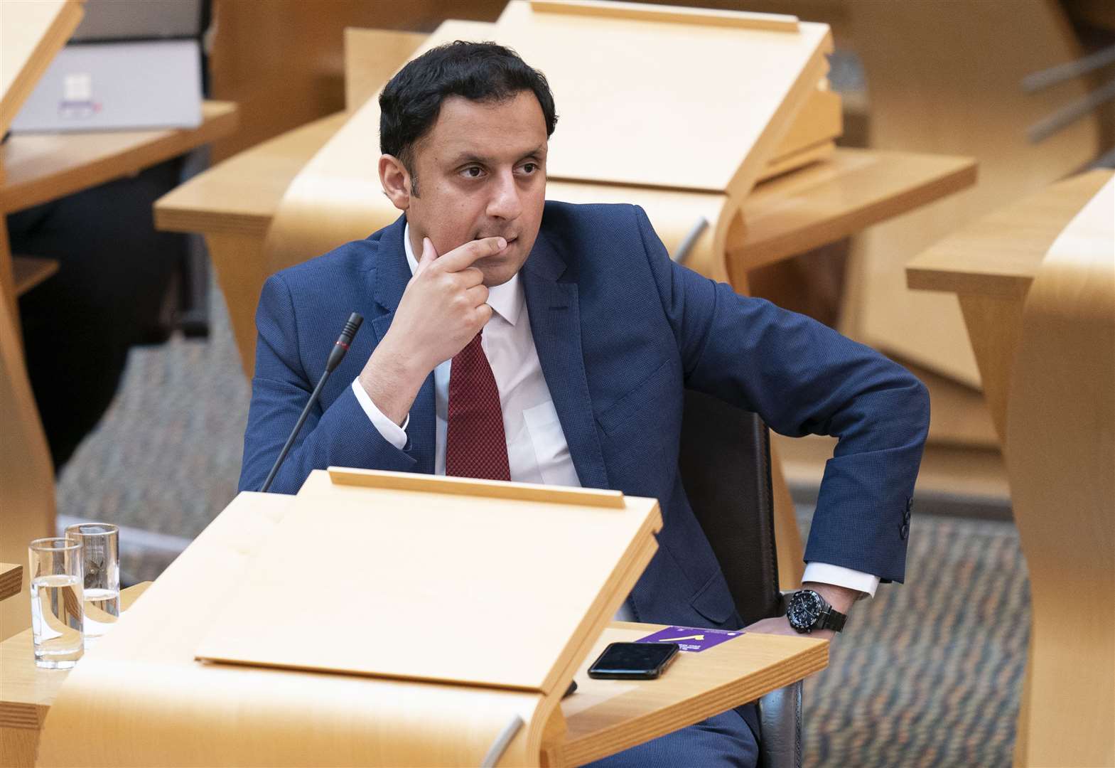 Anas Sarwar described the figures as ‘a travesty’ (Jane Barlow/PA)