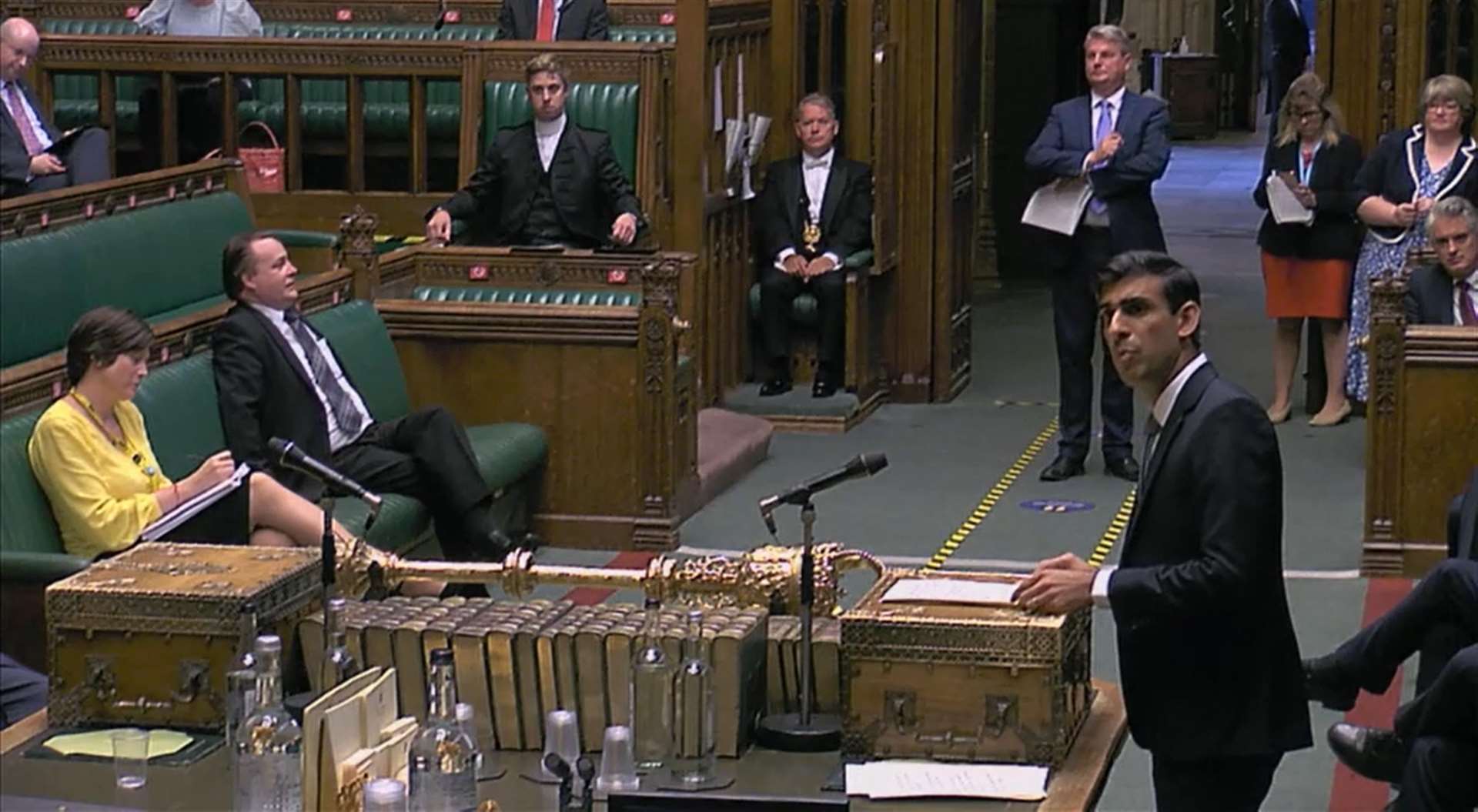 Chancellor of the Exchequer Rishi Sunak (House of Commons/PA)