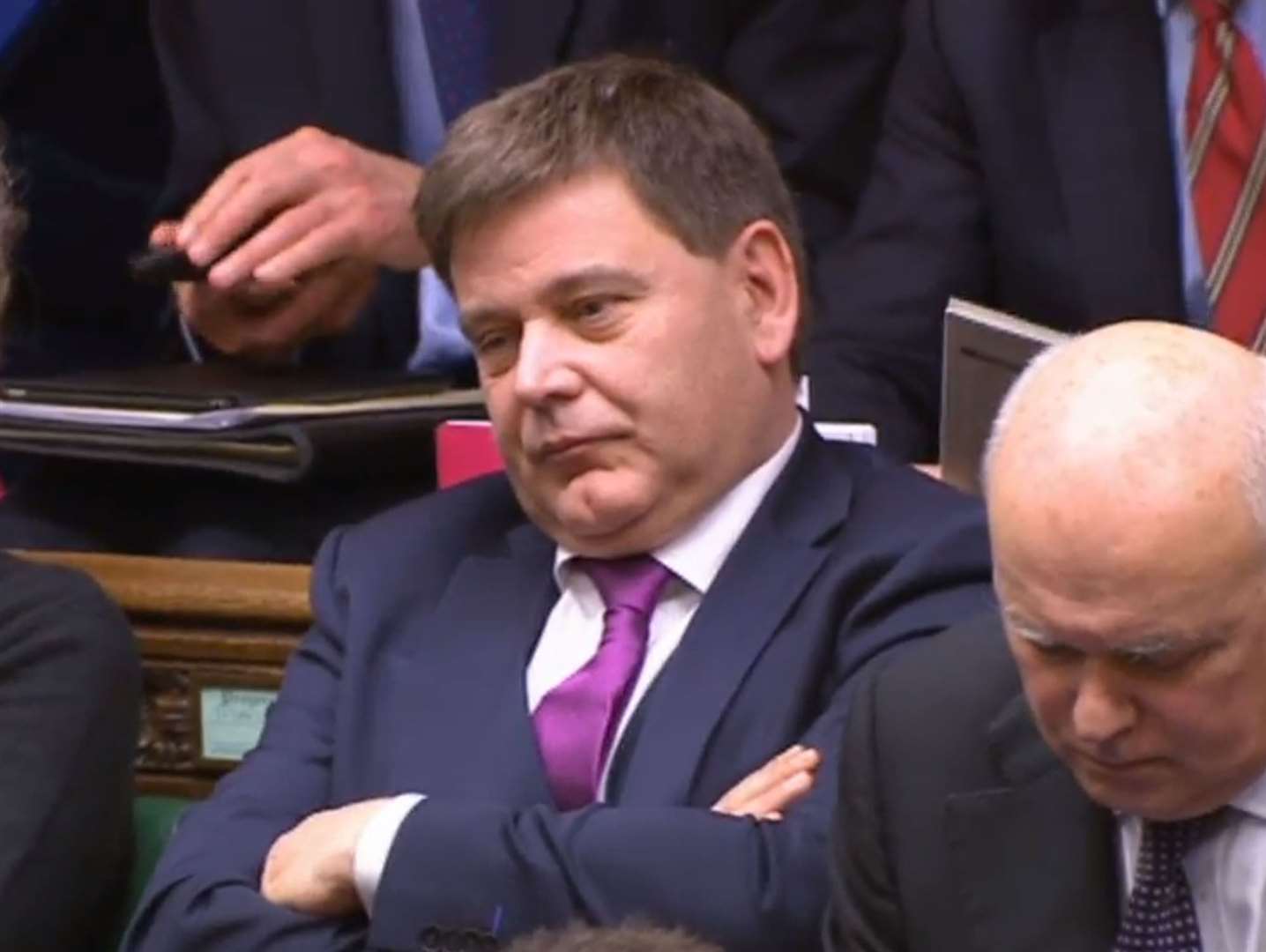 MP Andrew Bridgen in the House of Commons (House of Commons)