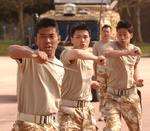 The Gurkhas in action