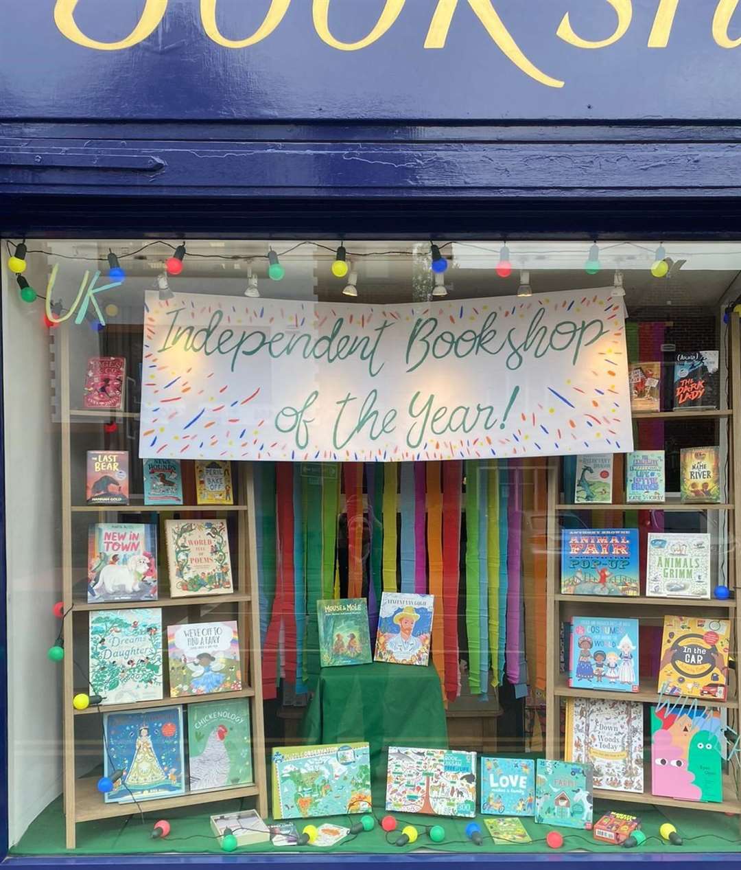 It was named the UK Independent Bookshop of the Year