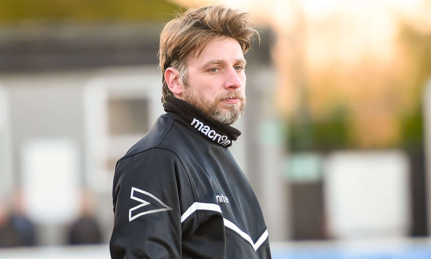 Faversham Town boss James Collins - he can't see how the season will be completed. Picture: Alan Langley (43489691)