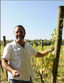 Richard Jebb, who set up Kent Vineyard in Cranbrook in 2009