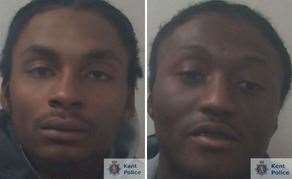 Kesshai Clarke (left) and Mohammed Mansary (right). Picture: Kent Police