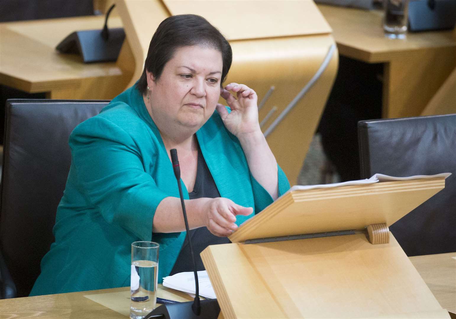 Jackie Baillie accused the Government of treating the Holyrood committee “as a laughing stock’ (Danny Lawson/PA)