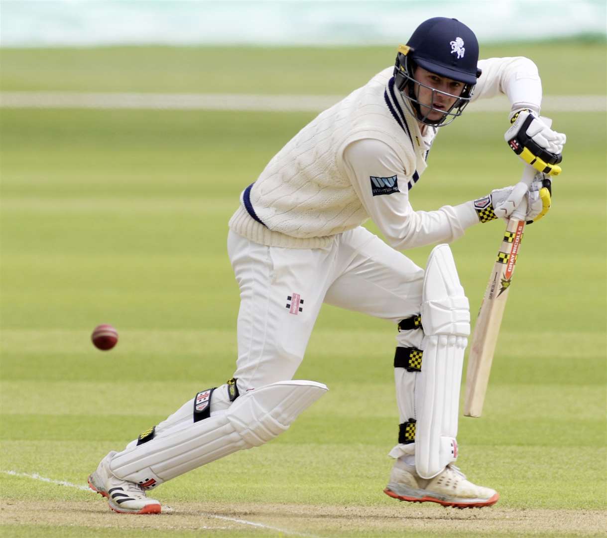 Nathan Gilchrist - picked up 3-57 with the ball on the final day against Northants. Picture: Barry Goodwin