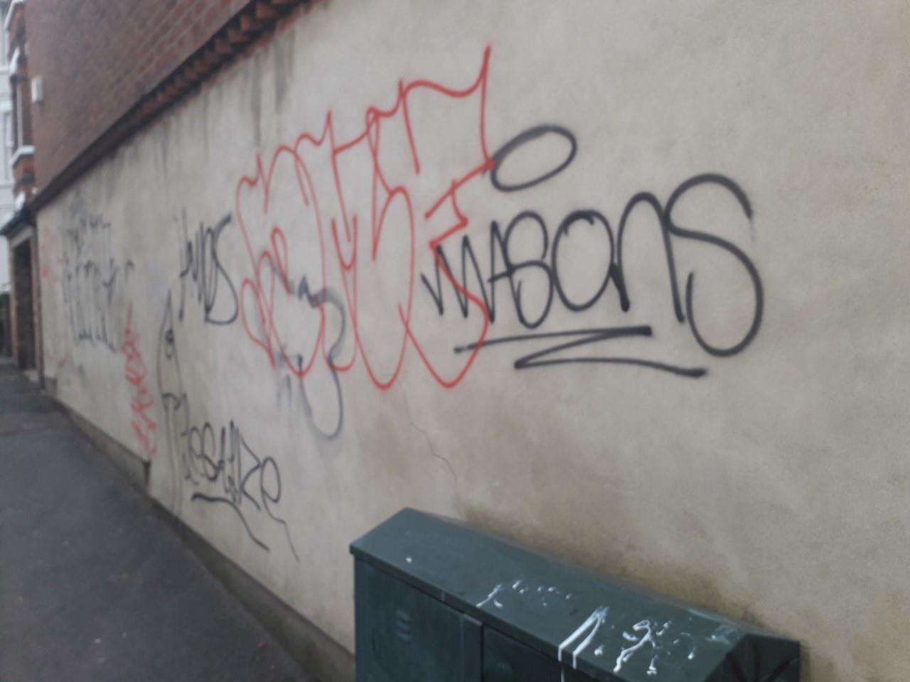 Kent Police Hunt Folkestone Graffiti Vandal Whos Daubed Hundreds Of