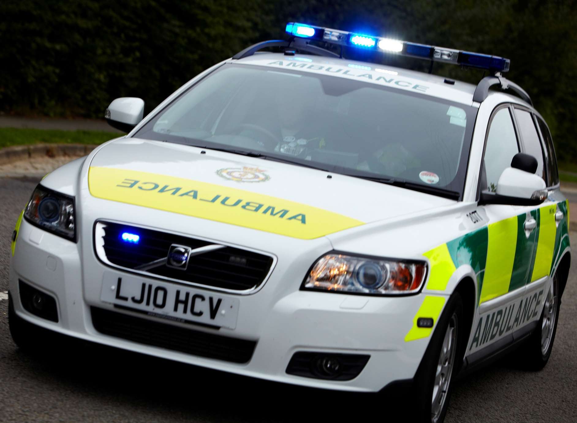 An ambulance car. Stock image