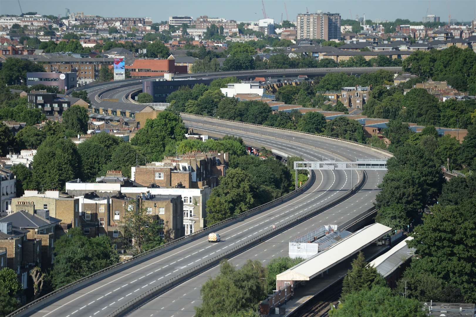 The Westway Trust was founded after the construction of a motorway in North Kensington in the 1960s (Victoria Jones/PA)