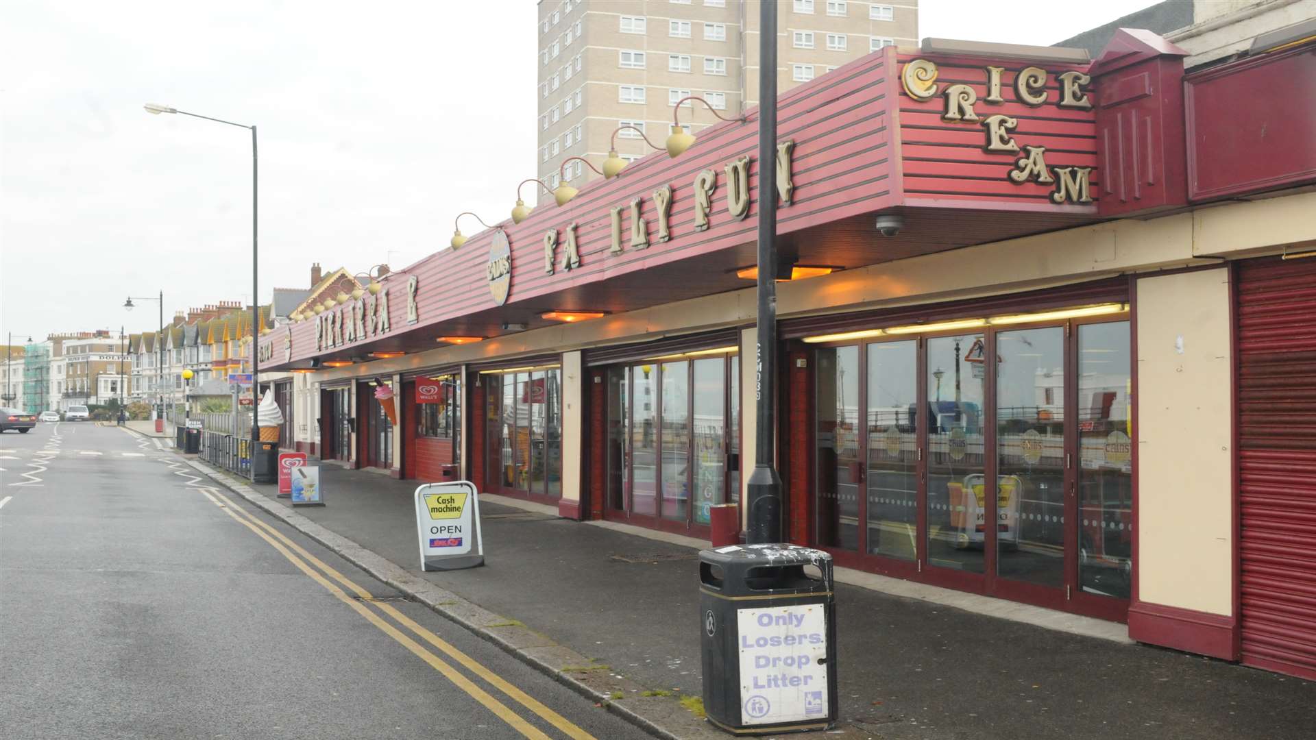 Cain's Amusements on Herne Bay seafront