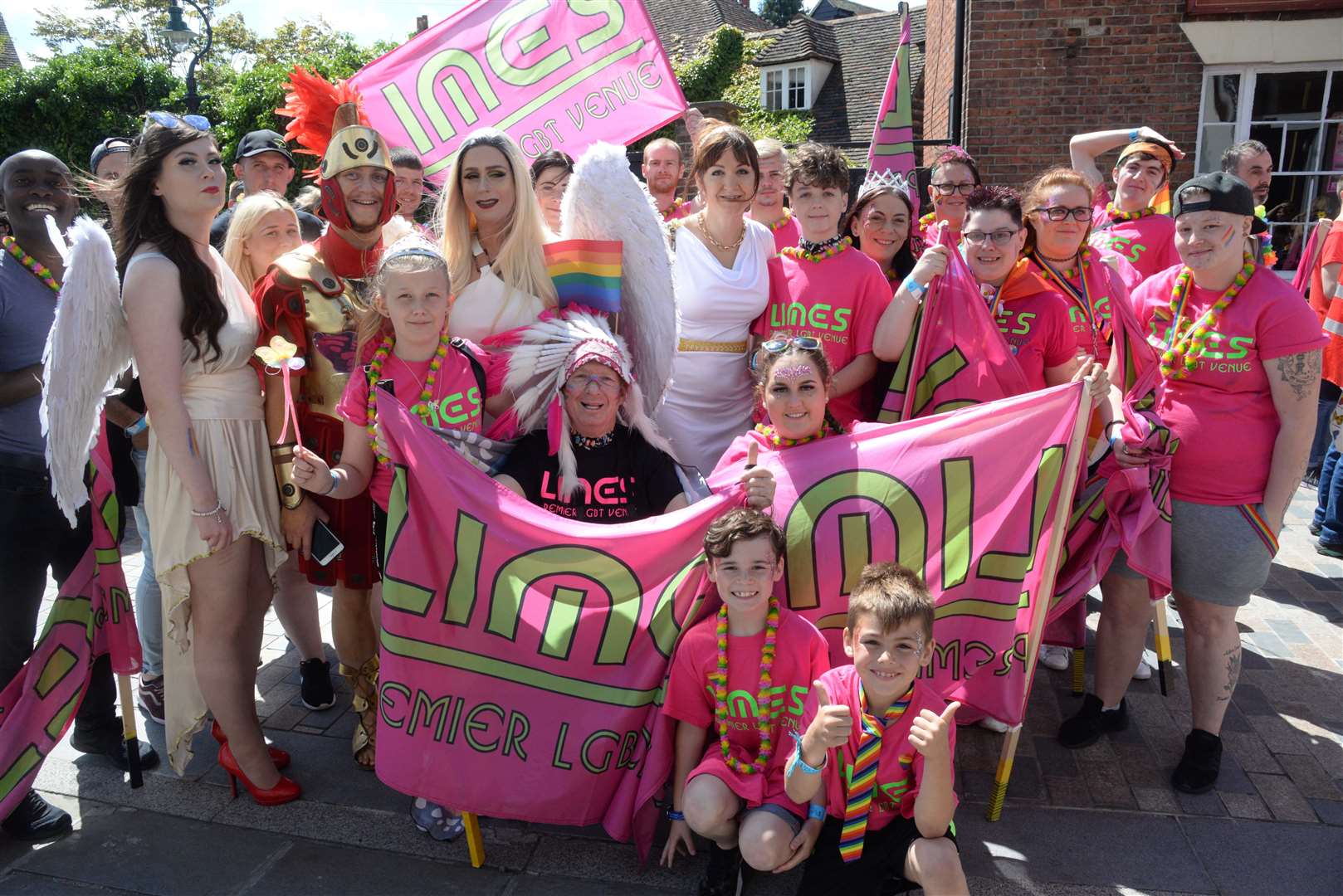 The Canterbury Pride parade last month