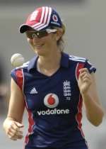 Charlotte Edwards captained England to World Cup glory Picture: Barry Goodwin