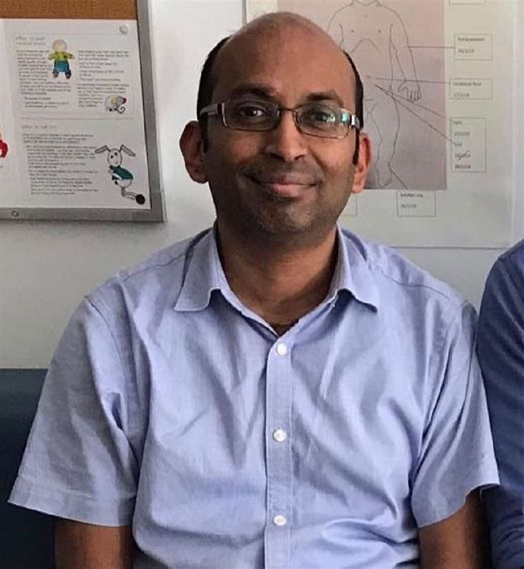 Consultant neonatologist Dr Vishna Rasiah (Birmingham Women and Children’s NHS Foundation Trust)