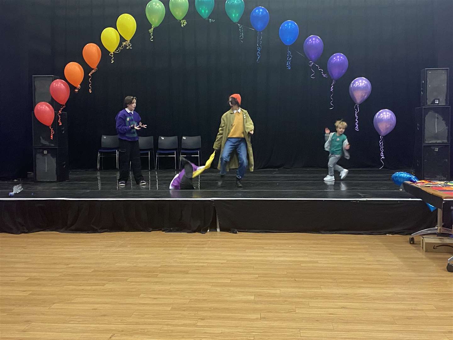 People of all ages took to the stage for the lip-sync battle