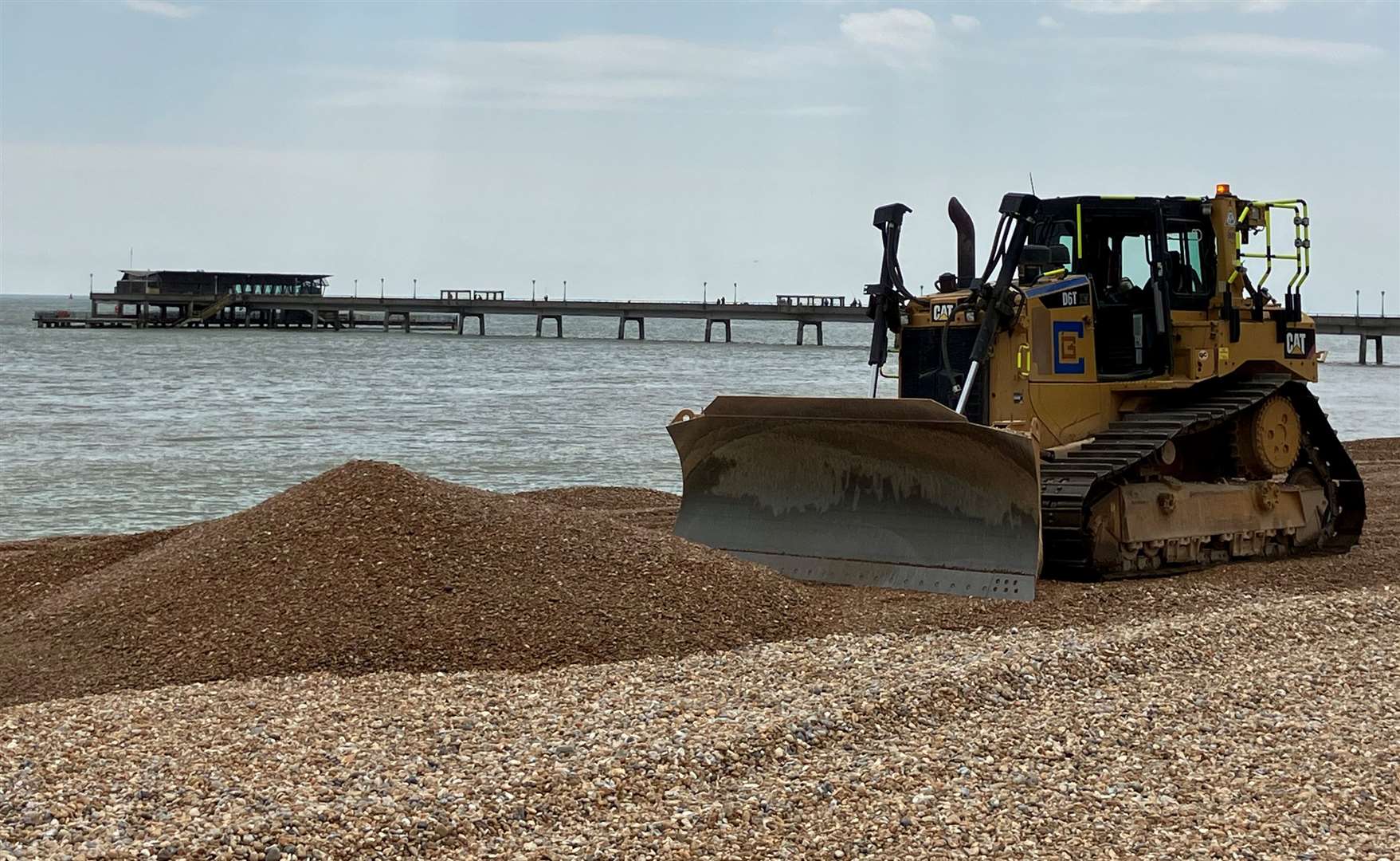 The sea defence repairs in Deal, Walmer and Kingsdown are being funded by a £449,000 Environment Agency grant