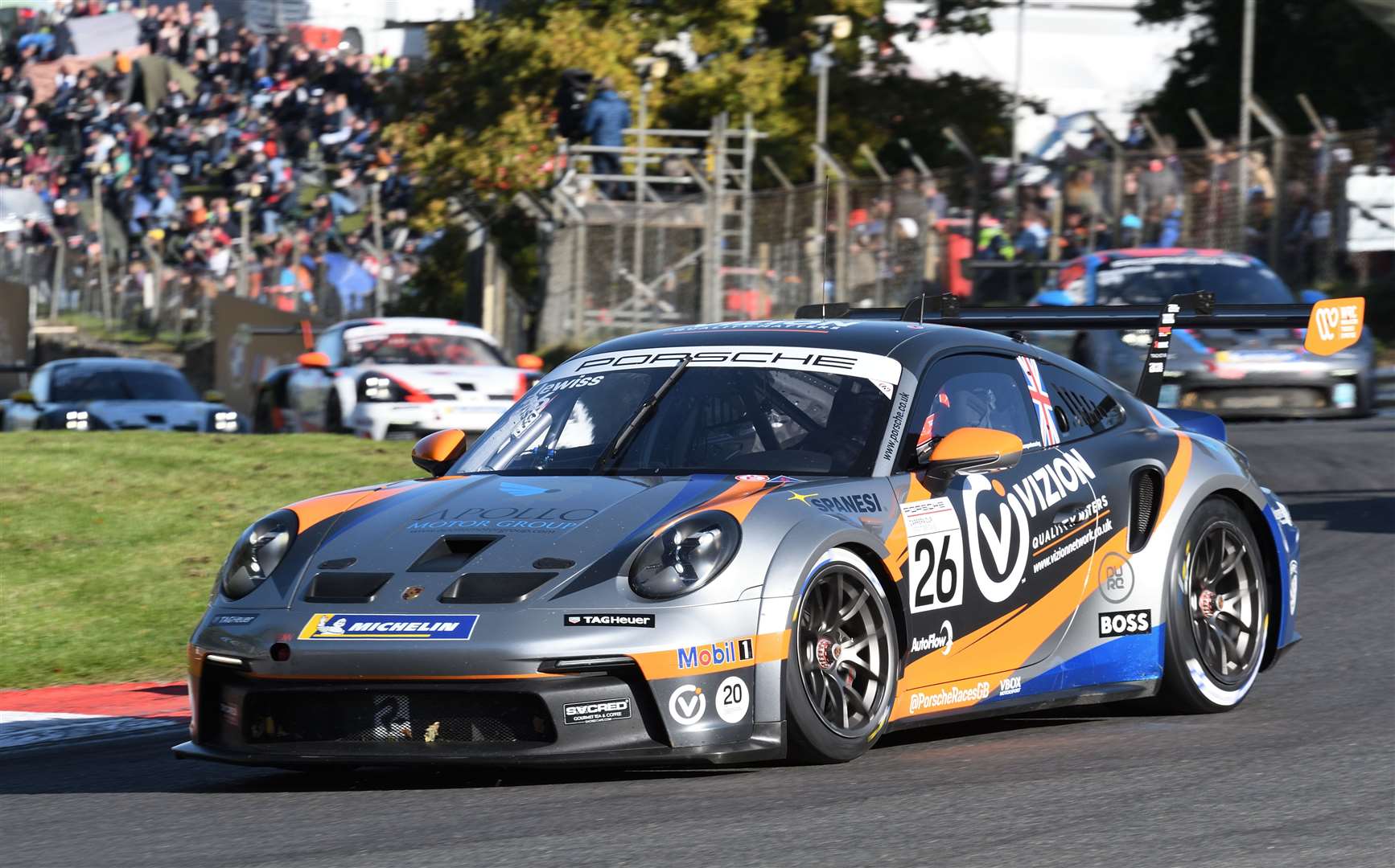 Jewiss, driving for Team Parker Racing, finished 36 points clear of closest challenger Adam Smalley in Porsche Carrera Cup GB