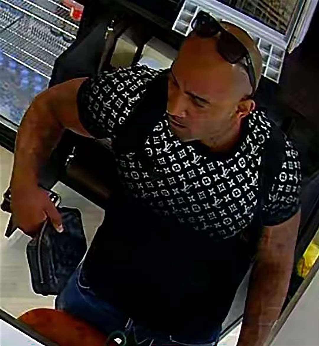 One of two unarmed men who stole a number of high-value watches from the shop in Kew Road, Richmond (Met Police/PA)