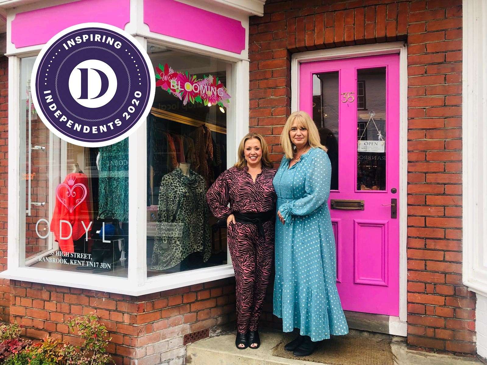 The Odyl boutique in Cranbrook: Gemma Holmes, left, with sales assistant, Kirsty Barnett