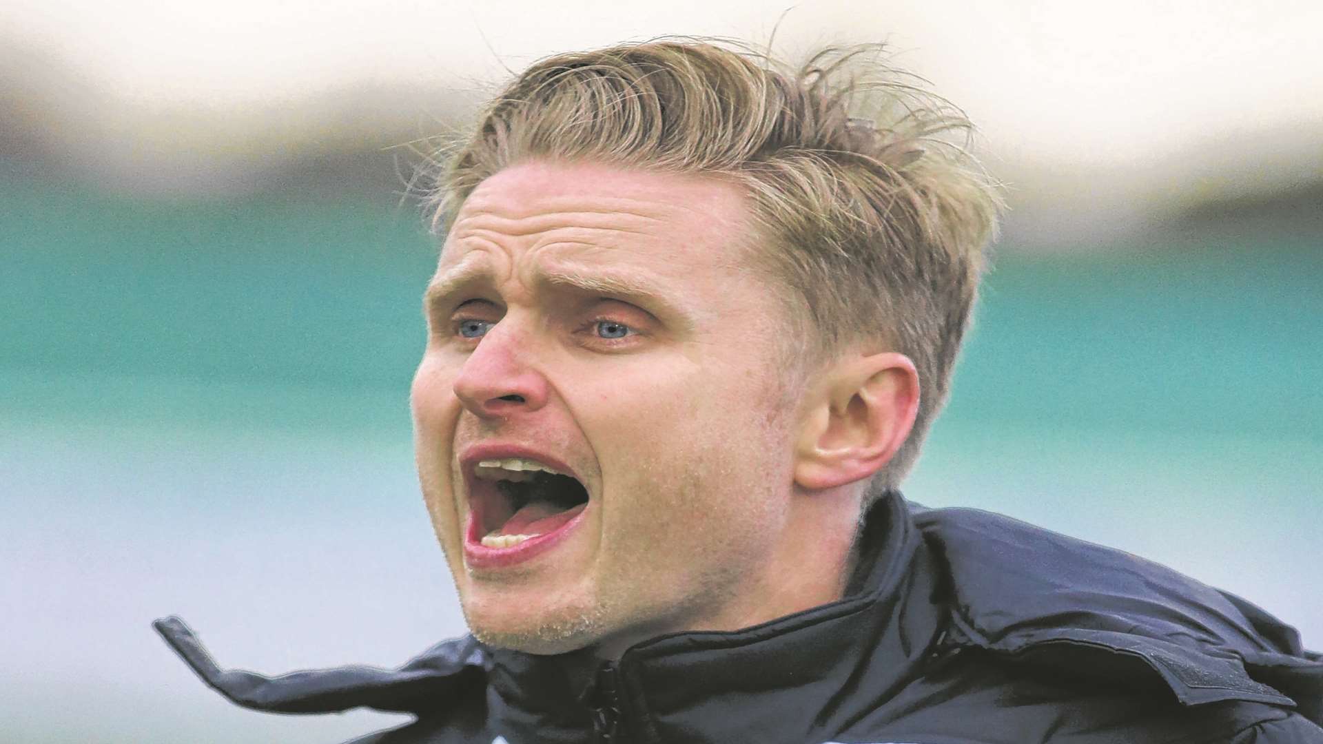 Sittingbourne manager Nick Davis Picture: John Westhrop