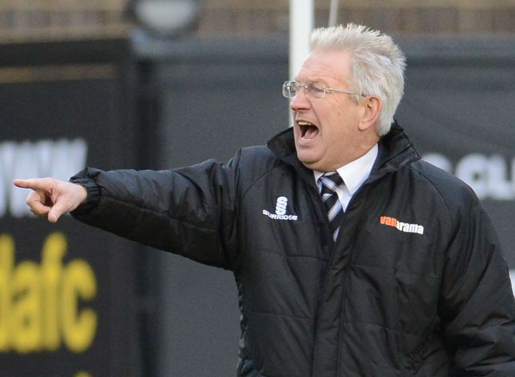 Dover boss Chris Kinnear